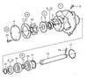 Crom® Water pump shaft kit Volvo Penta 2001 2002 2003 21951414 875756