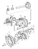 Circulation pump seal for Volvo Penta AD31 D40 D41 D42 TAMD63 RO 1676432 1545283