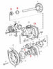 Sada těsnění oběhového čerpadla pro Volvo Penta D30-D32 D40-D44 D300 RO 1676432 859027